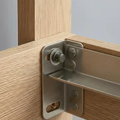 2 vis de lit et écrous acier/laiton Ø9x L.100mm-Diall Outlet