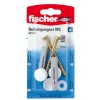 2 vis laiton de fixation pour wc W/CH 6X70mm-Fischer Discount