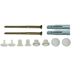 2 vis laiton de fixation pour wc W/CH 6X70mm-Fischer Discount