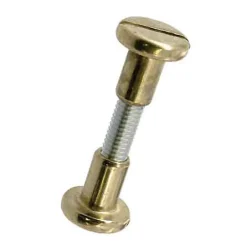 2 vis liaison laiton M6 Ø8mm x L.14mm x Ep.46/54 mm-Diall Hot