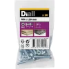 20 vis métaux acier zingué 5 x 30 mm-Diall Hot