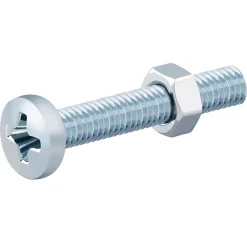 20 vis métaux acier zingué 5 x 30 mm-Diall Hot