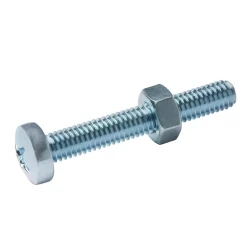 20 vis métaux acier zingué 6 x 40 mm-Diall Discount