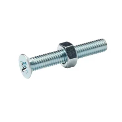 20 vis métaux tête fraisée acier zingué 6 x 40 mm^Diall Outlet