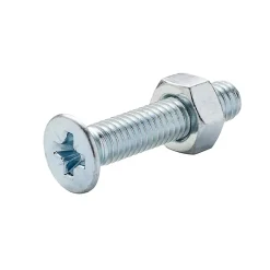 20 vis métaux tête fraisée acier zingué 6 x 30 mm^Diall Discount