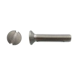 200 Vis Métaux Tête Fraisée Fendue 4 x 12 mm - DIN 963 - Inox A2 --D-Work Clearance