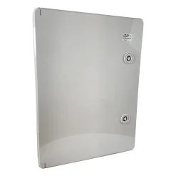 Abs403017 Coffret Abs étanche Ip54 400x300x170 Porte Opaque - Avec Plaque De Montage^Ide Discount