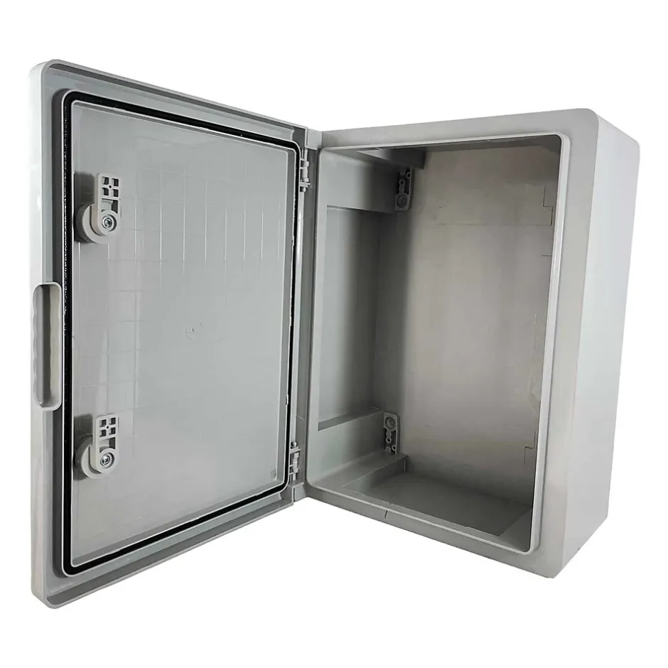 Abs403017 Coffret Abs étanche Ip54 400x300x170 Porte Opaque - Avec Plaque De Montage^Ide Discount