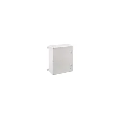 Abs504018 Coffret Abs étanche Ip54 500x400x180 Porte Opaque - Avec Plaque De Montage-Ide Hot
