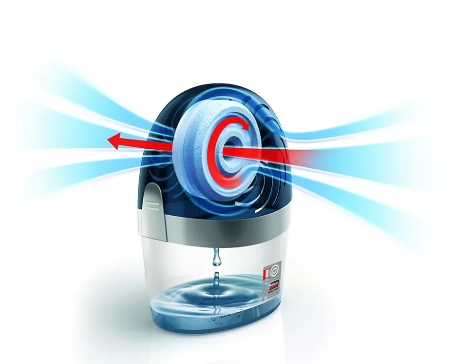 Absorbeur d'humidité aéro 360° 20m²+ 6 recharges^Rubson Online