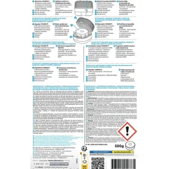 Absorbeur d'humidité compact 15m² gris + 1 tablette 500g-Starwax