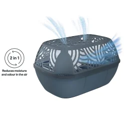 Absorbeur d'humidité 40m² + 2 recharges galet 450g-GoodHome