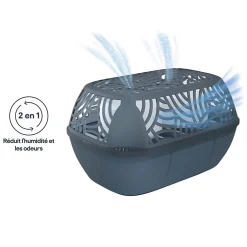 Absorbeur d'humidité 40m² + 2 recharges galet 450g-GoodHome