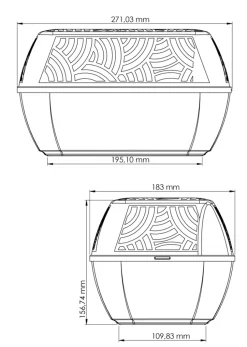 Absorbeur d'humidité 40m² + 2 recharges galet 450g-GoodHome