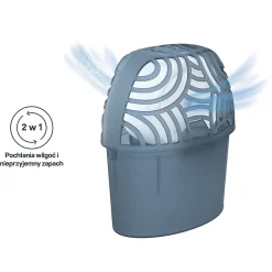 Absorbeur d'humidité 20m² + 1 recharge galet 450g^GoodHome