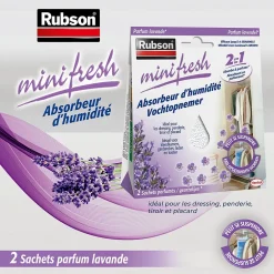 Absorbeur d'humidité Mini fresh lavande 2x50g-Rubson Sale