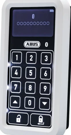 ABUS Clavier Numerique Bluetooth Blanc HomeTec Pro- Discount