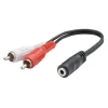 Adaptateur 2 RCA mâle / Jack 3.5mm femelle^Erard Best