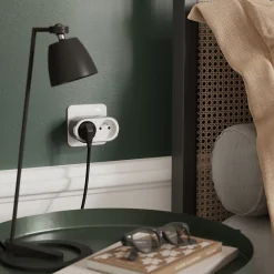 Adaptateur biplite blanche 16A-Jacobsen Hot