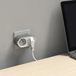 Adaptateur biplite blanche 16A-Jacobsen Hot