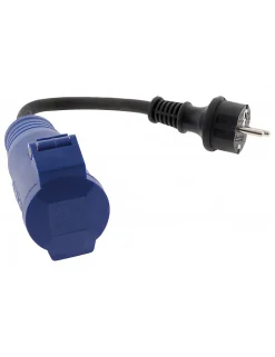 Adaptateur caravane femelle CEE17 en mâle 16A-Zenitech Outlet