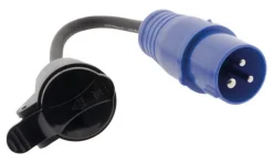 Adaptateur caravane Zenitech 193393 femelle 16A en mâle CEE17 IP44- Online