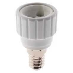 Adaptateur de douille E14 vers GU10 à visser --Zenitech Discount