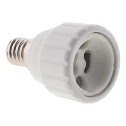 Adaptateur de douille E14 vers GU10 à visser --Zenitech Discount