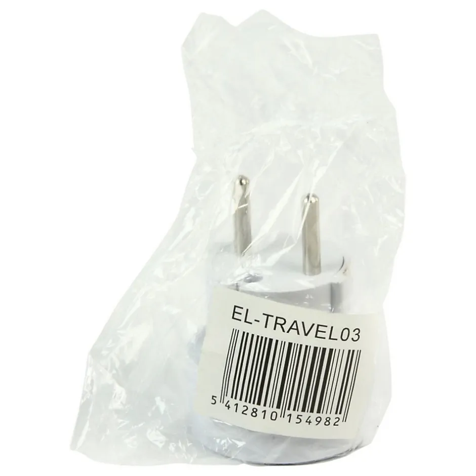 ADAPTATEUR DE VOYAGE EL-TRAVEL03 Adaptateurs de puissance & onduleurs (Intérieur, Universel, AC1-to-AC2, 1 sor-Fixapart Best
