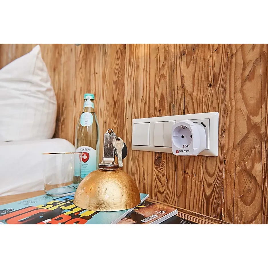 Adaptateur de voyage Prise Europe vers Angleterre-Skross Clearance