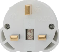 Adaptateur France - Royaume Uni Blanc --Zenitech Outlet