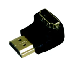 Adaptateur HDMI Mâle/Femelle angle Or^Optex Discount