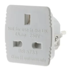 Adaptateur prise voyage France vers UK -^Zenitech Best