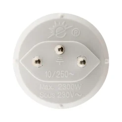 Adaptateur prise voyage France/UE vers Suisse -^Zenitech Clearance