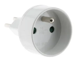 Adaptateur prise voyage France/UE vers Suisse -^Zenitech Clearance