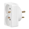 Adaptateur 2P+T 2 fiches 16 A vers socle 20 A^Legrand Online