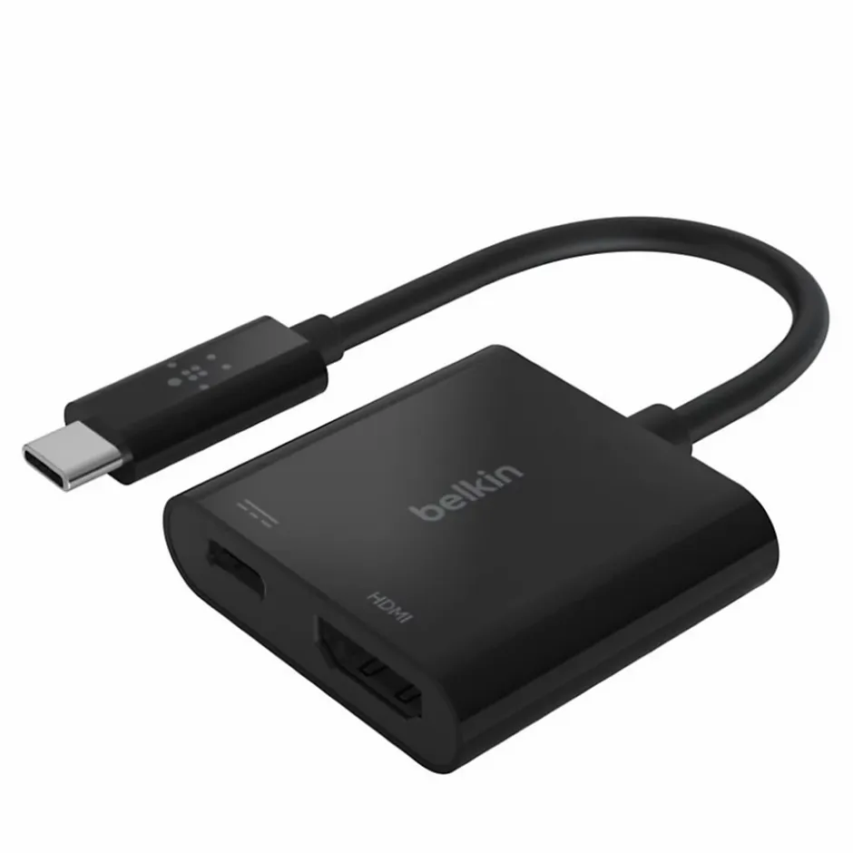 Adaptateur USBC vers HDMI 60W PD noir-Belkin Sale