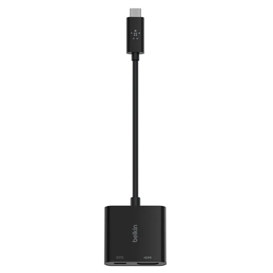 Adaptateur USBC vers HDMI 60W PD noir-Belkin Sale
