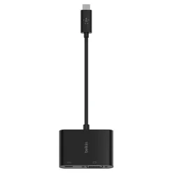 Adaptateur USBC vers VGA 60W PD noir-Belkin Outlet