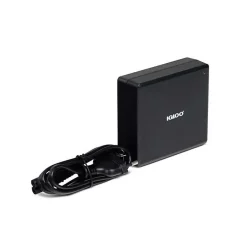 Adaptateur 230V vers 12V avec câble détachable 230V noir compact^Igloo Hot