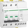 A9de3716 Disjoncteur Différentiel Triphasé 3p+n 16a - 30ma - 6ka - Type Ac Courbe C - Schneider Icv40n^Schneider Electric