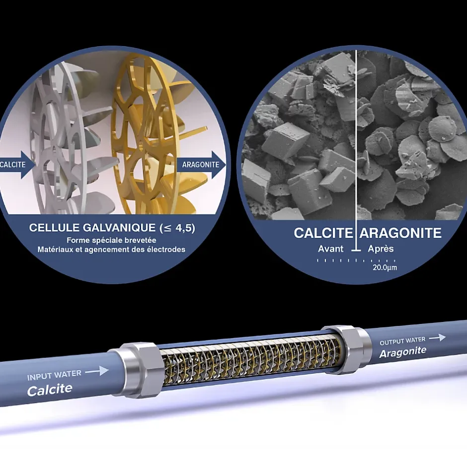 Adoucisseur d'eau Anticalcaire Antibacterien innovant IPS Kalyxx Active G3/4 " femelle (IPSKXAG34)-Swiss Aqua Technologies