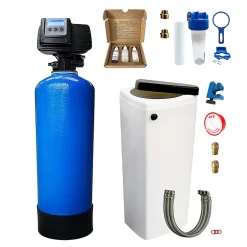 Adoucisseur D'eau Bi Bloc 25l Fleck 5600 Sxt Complet Avec Accessoires^Toodo New