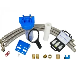 Adoucisseur D'eau Bi Bloc 16l Fleck 5600 Chronométrique Mécanique Complet Avec Accessoires^Toodo Hot