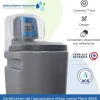 Adoucisseur D'eau 30L Fleck 5800 SXT Monobloc Volumétrique + Kit Installation Fabrication Française-Toodo Sale