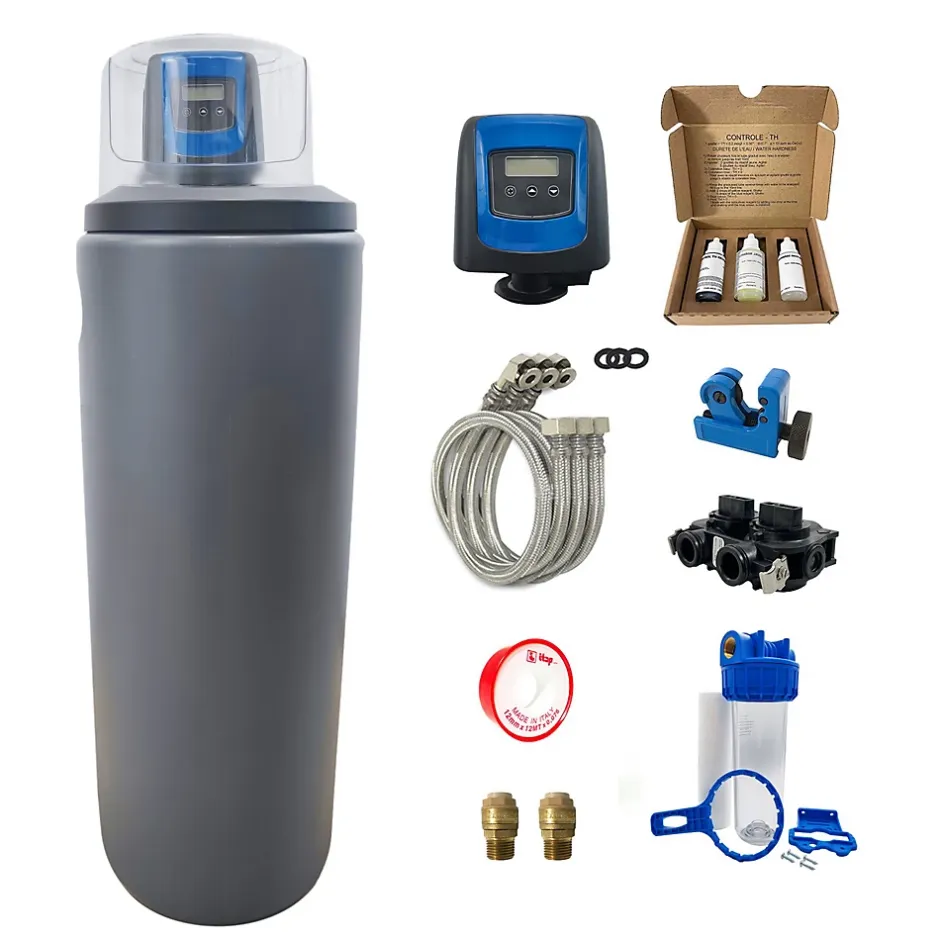 Adoucisseur D'eau 30L Fleck 5800 SXT Monobloc Volumétrique + Kit Installation Fabrication Française-Toodo Sale