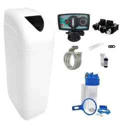 Adoucisseur D'eau 20l Vanne Fleck 5600 Mv Complet Bac Blanc - Kit Essentiel-Toodo Discount