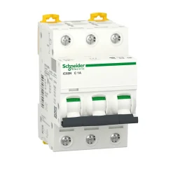 A9f74301 Schneider Ic60n Disjoncteur Triphasé Schneider 1a - 3p - Courbe C - 50ka - à Vis-Schneider Electric Hot