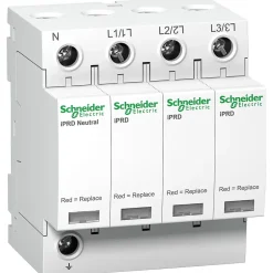 A9l65601 Schneider - Parafoudre Triphasé + Neutre De Type 2 Iprd65r - 65ka - Report De Signalisation-Schneider Electric Sale