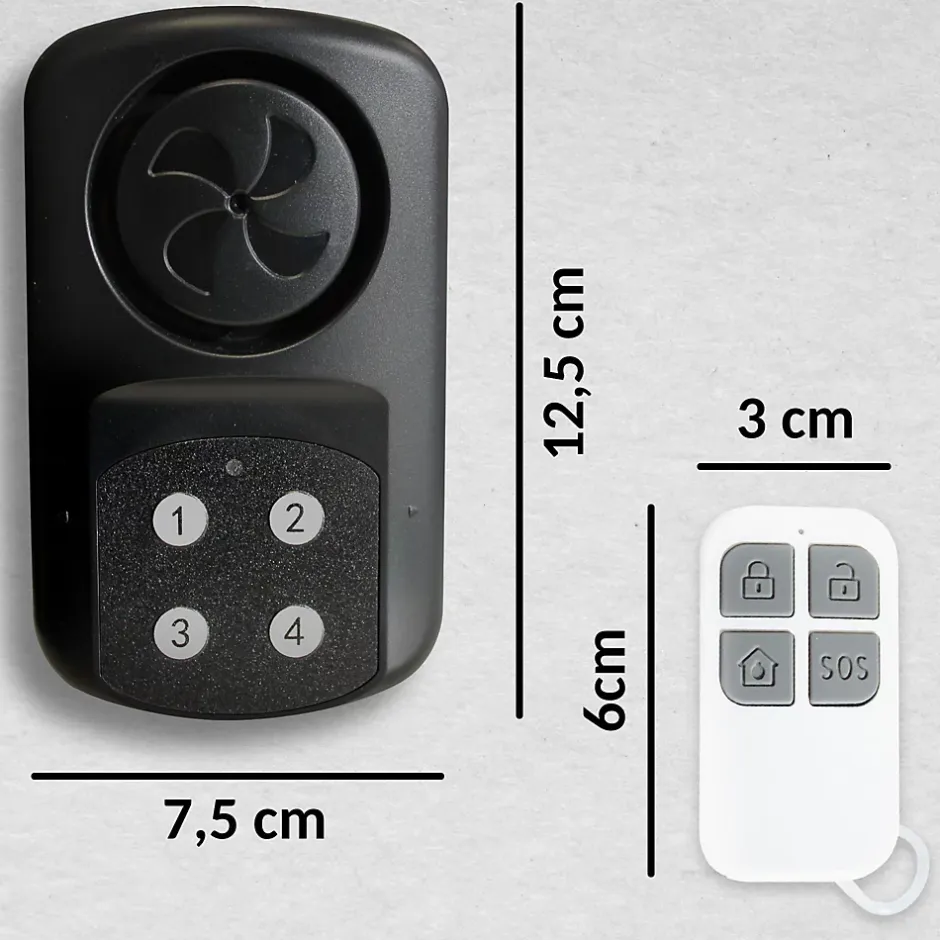 Alarme Porte et Fenêtre-Fishtec Hot